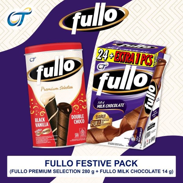 

Fullo Festive Premium Selection 280 Gr + Milky Chocolate 14 Gr [1 Paket]