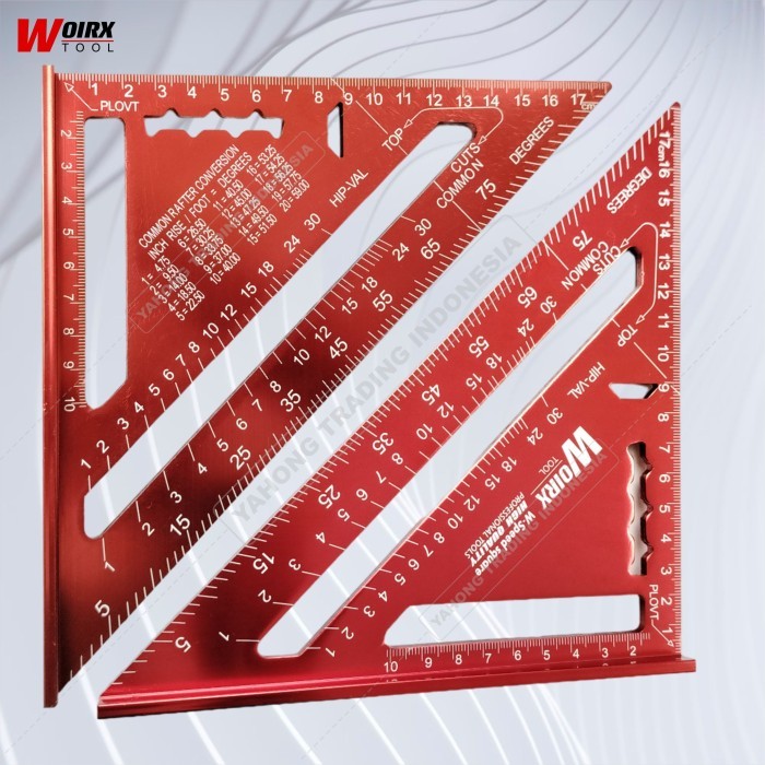 

Speed Square 7" inch Black Penggaris Siku Segitiga