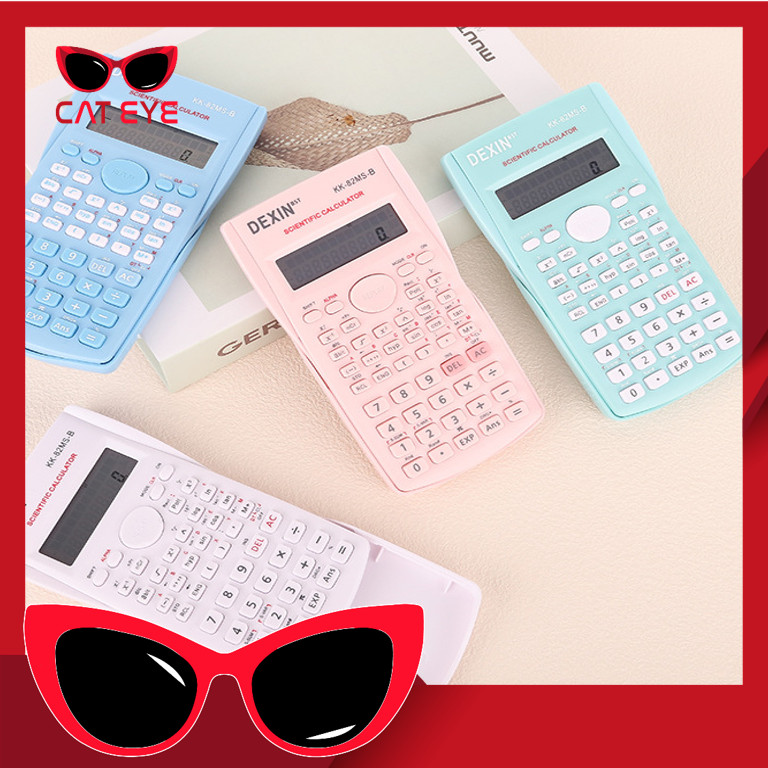 

PROMO - S5977 Kalkulator Sekolah / Kalkulator Scientific / Kalkulator Ilmiah 240 Fungsi / Kalkulator Sains / Kalkulator SinCosTan