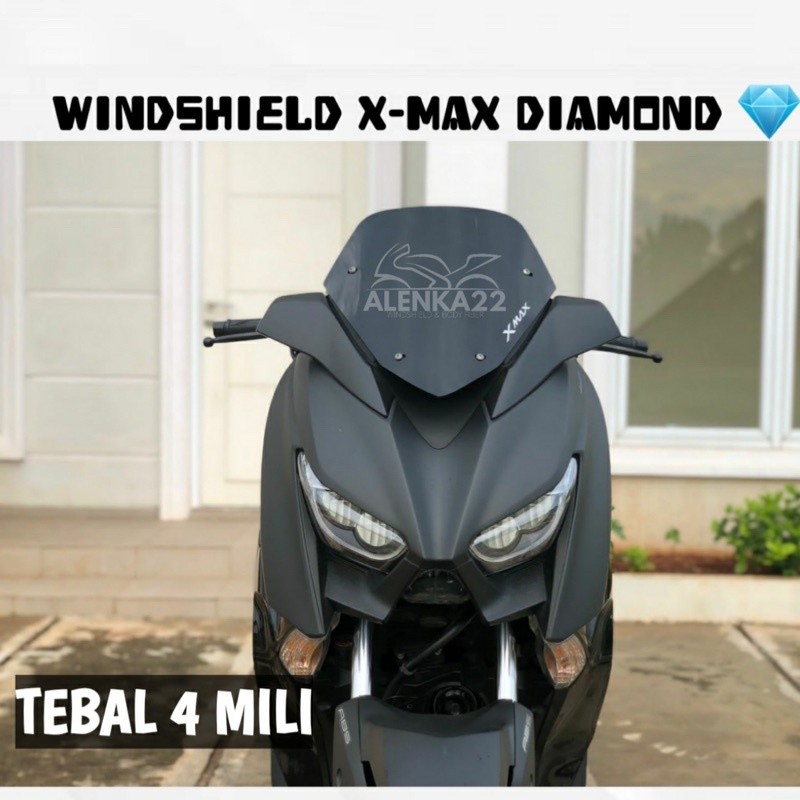 WINDSHIELD XMAX 250 DIAMOND , VISOR WS XMAX 250