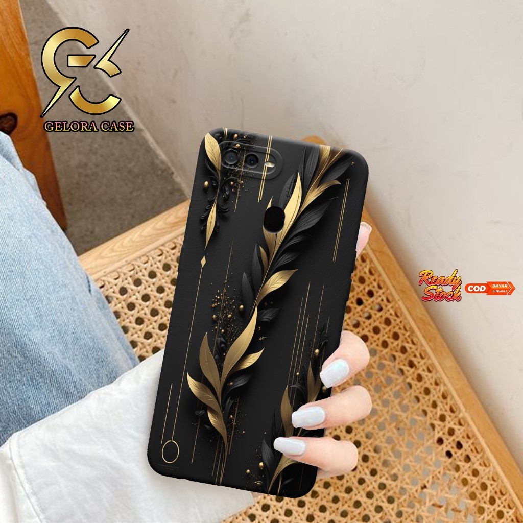 Case Oppo A5s A12 F5 A11K - Softcase Oppo A5S A12 A11K A12 - Motif case Bunga - OPPO - Casing Oppo A