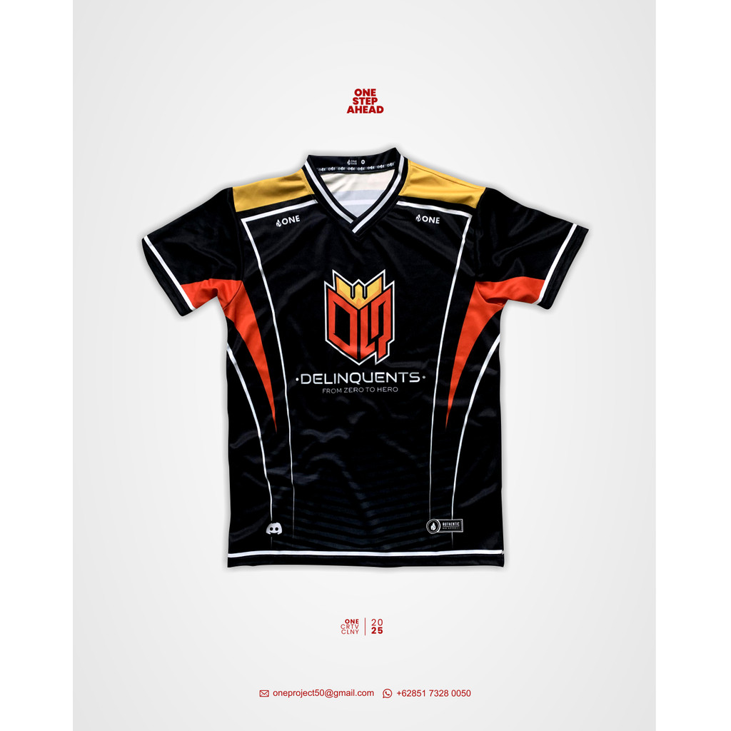 ONE APPAREL - CUSTOM JERSEY STELAN FULL PRINTING - FUTSAL, SEPAKBOLA, VOLI, BASKET - FREE DESAIN