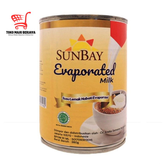 

SUNBAY EVAPORATED MILK 380 GR SUN BAY