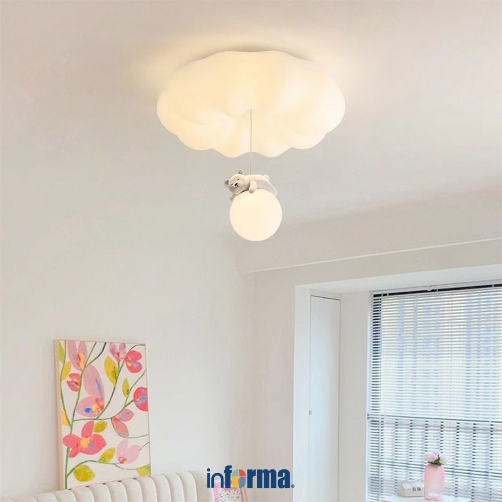 Informa Mikha Lampu Langit-Langit - Putih Lampu Plafon Ruang Tamu Kamar Tidur Ceiling Light Penerang