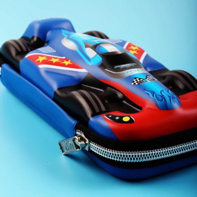 

Creative 3D Racing Car Pencil Cases High Quality EVA Pencil Bag Boy Student School Stationery Holder Gift for Kids