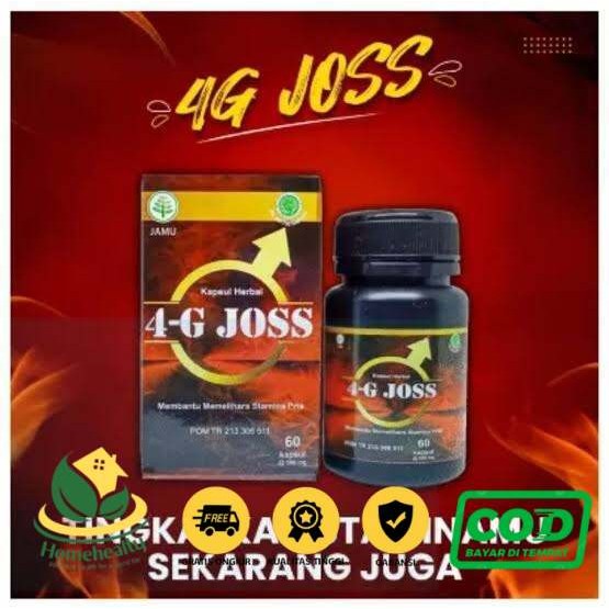 Obat 4G Joss Asli Original Kapsul Stamina Pria Herbal Terbaik