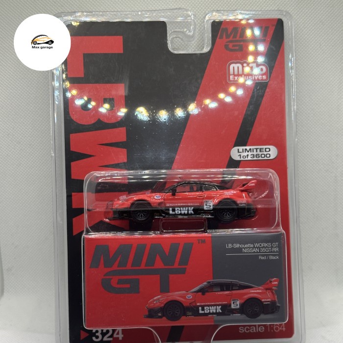 TOY27 Mini GT nissan R35 GT R lbwk