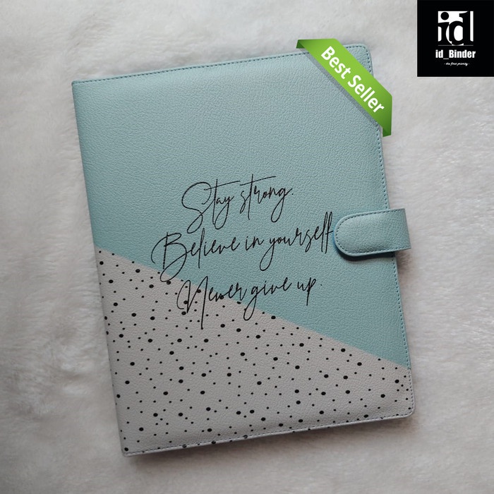 

[JK-0471] BINDER PRINTING MOTIP STAY STRONG A5/RING 20, B5/RING 26 - A5