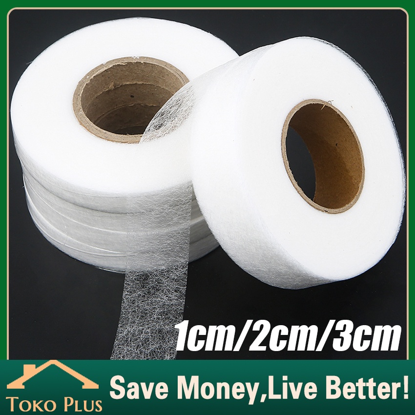 

50Meter Lem Kain 2 sisi Lem Sum Lebar 1cm/2cm/3cm