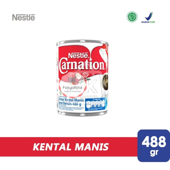 

Nestle Carnation Krimer Kental Manis 488g - FasyAnita Mart Denpasar