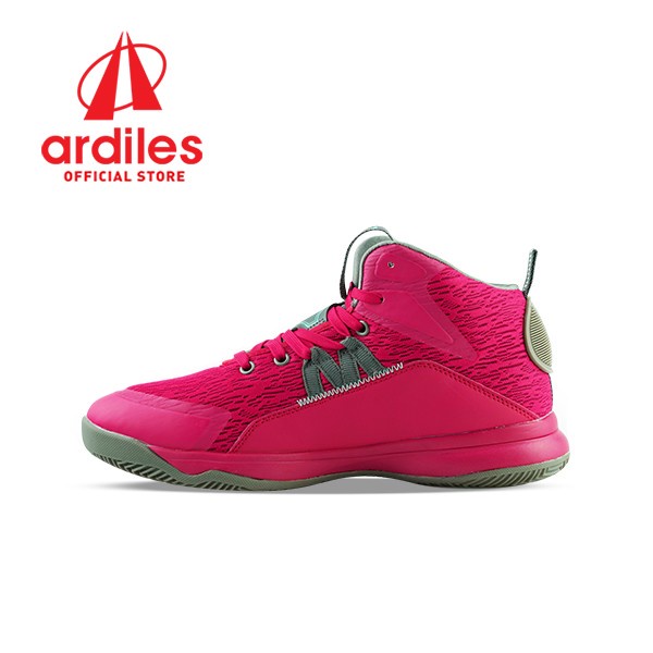 Ardiles Flux Sepatu Basket - Merah Magenta