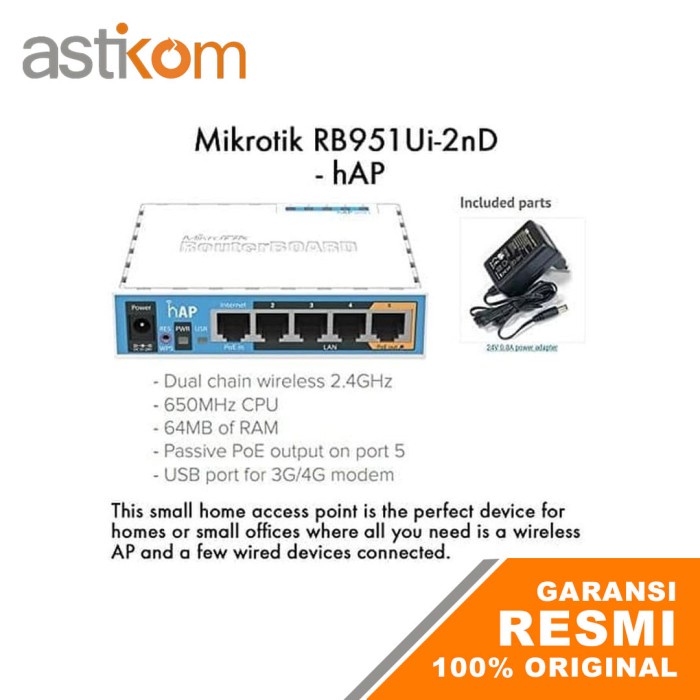 Mikrotik RB951Ui-2nD hAP with enclosure