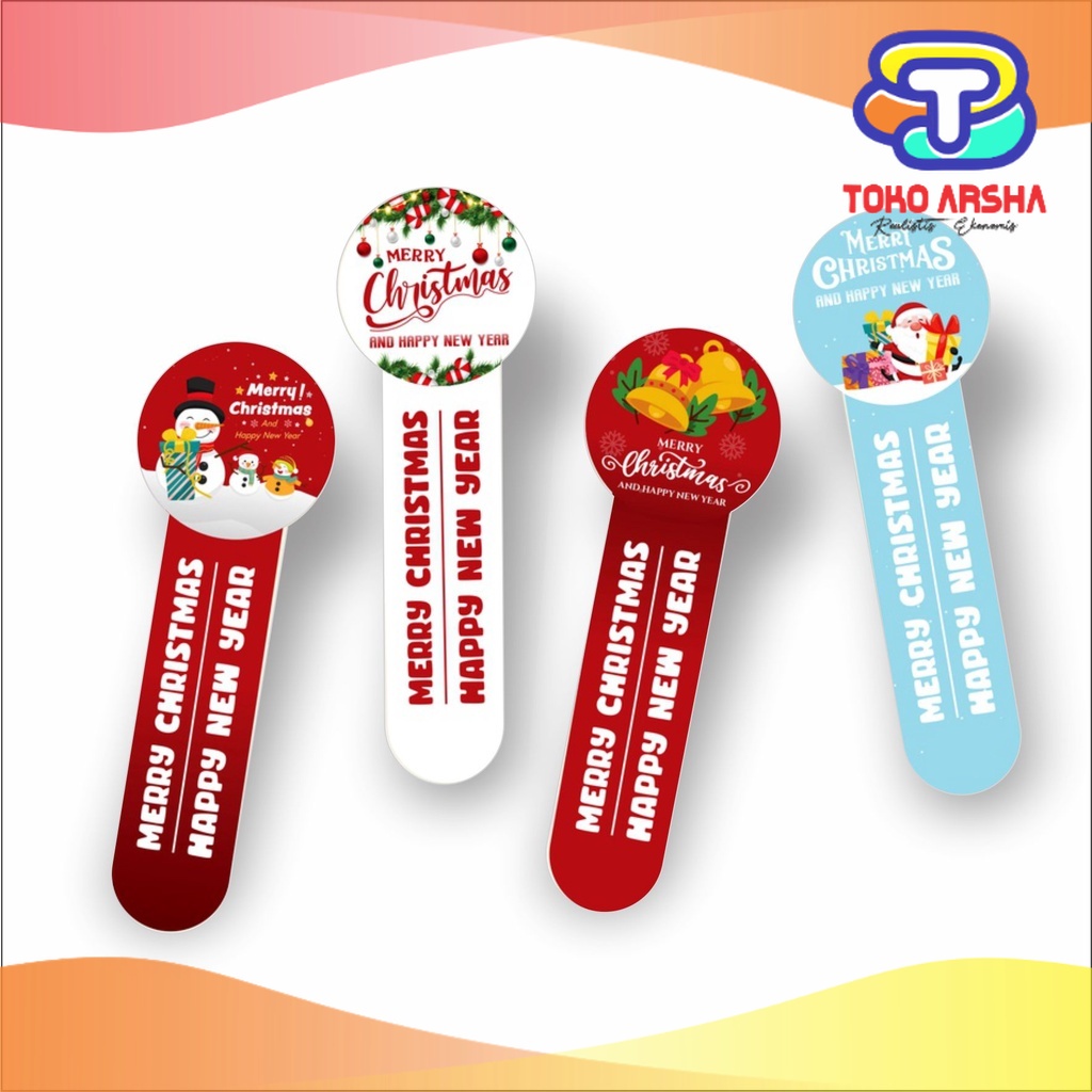 

Stiker Segel Sticker Toples Stiker Segel Merry Christmas Stiker Kemasan Sticker Hampers toko_arsha