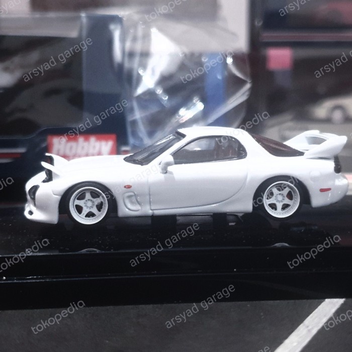 Diecast Hobby Japan Mazda RX7 FD3S A Spec White Swap Velg LP27