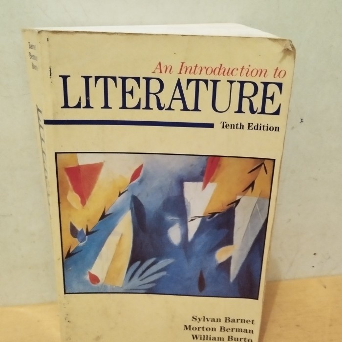 original an introduction to literature tenth edition