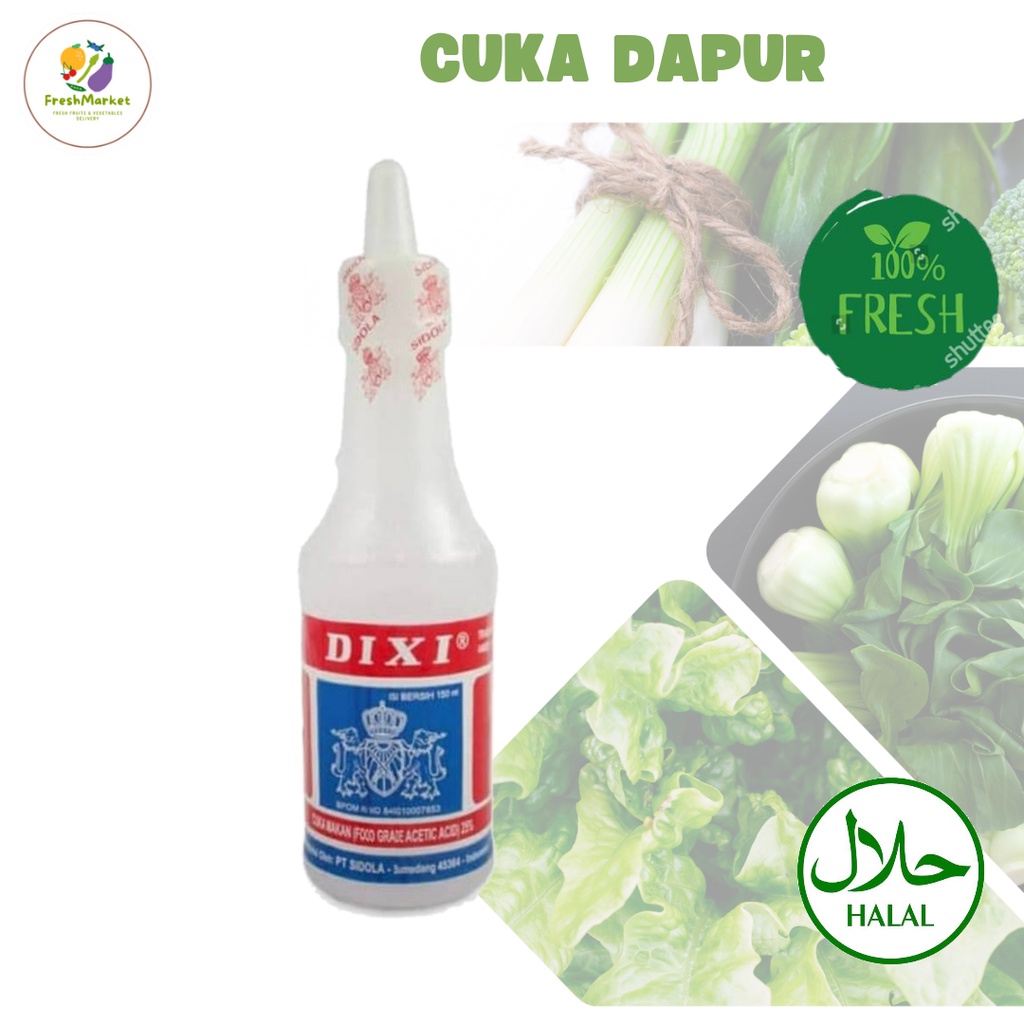 

Cuka Masak Dixi Per Botol 100ml Freshmarketlampung