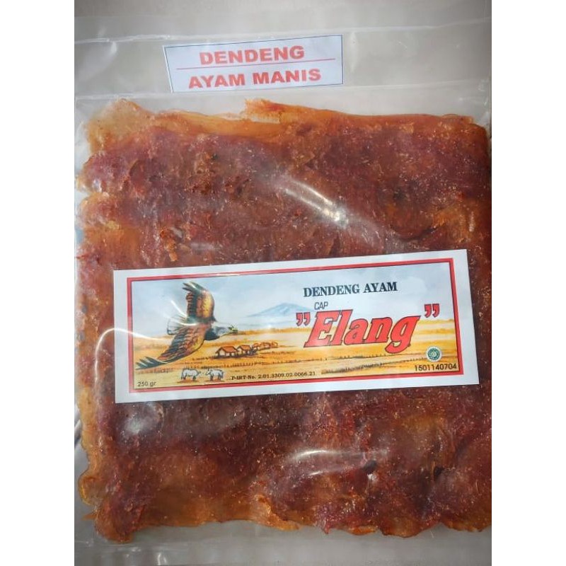 

Dendeng ayam cap elang 250 gram