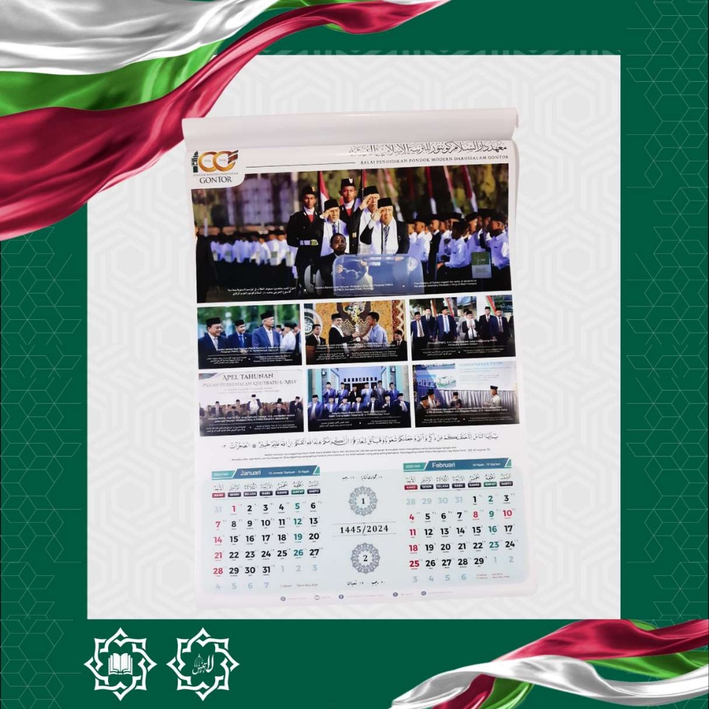 

KALENDER DINDING 100 TAHUN GONTOR 2024