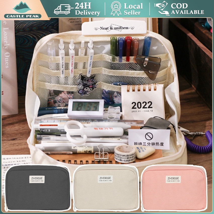 

Pensil Jepang Siswa Sekolah Dasar dan Menengah Kanvas Sederhana Kapasitas Besar Dapat Berdiri Multi Fungsi Bernilai Tinggi