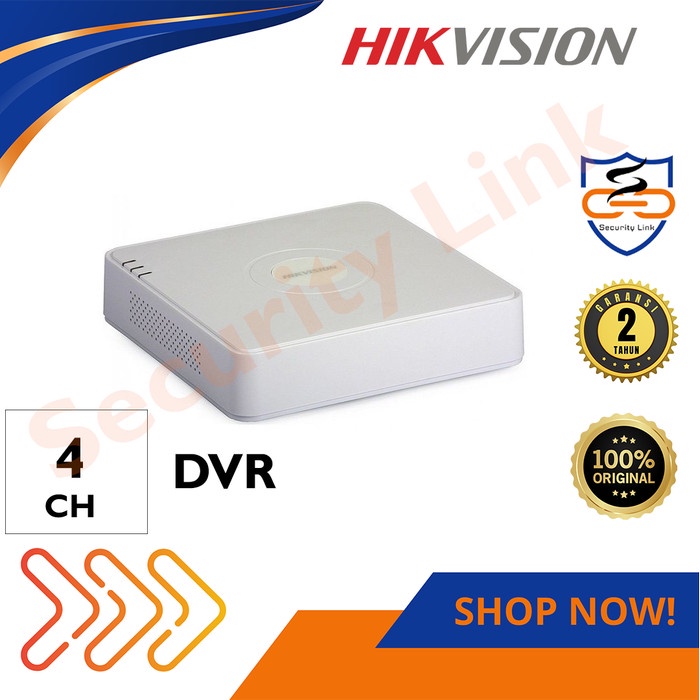 HIK DS-7104HUHI-K1(S) - TURBO HD DVR 4 Channel - AUDIO