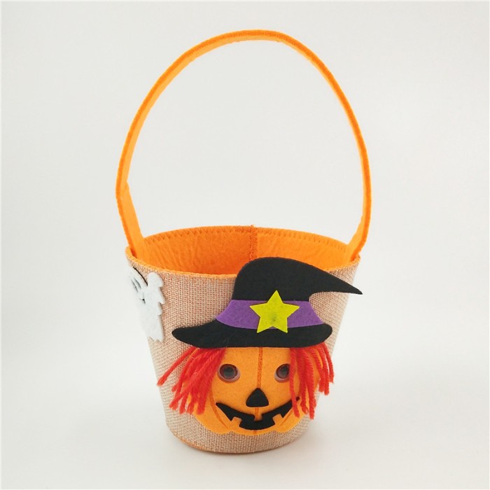 Halloween Tas Fabric Karakter Lucu - Nenek Sihir