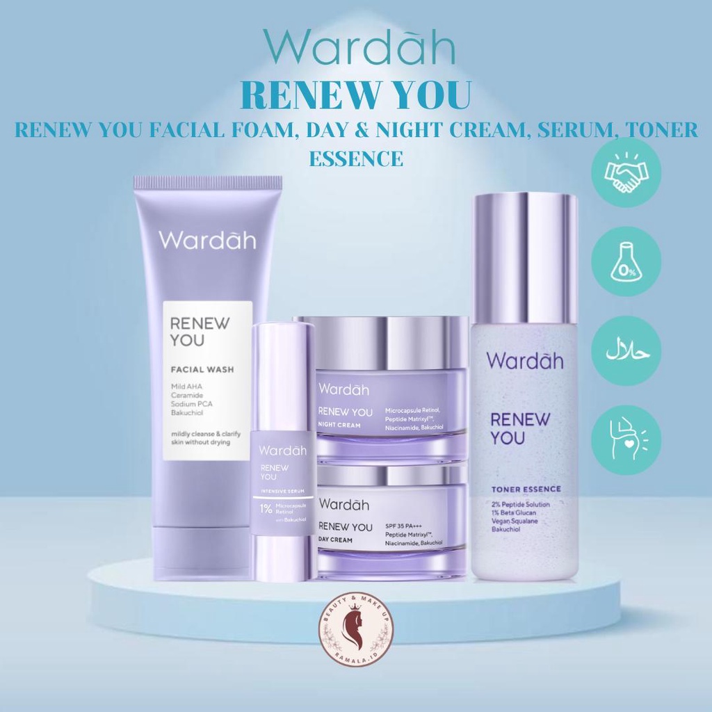 [PROMO] Wardah Paket Lengkap Renew You Anti Aging
