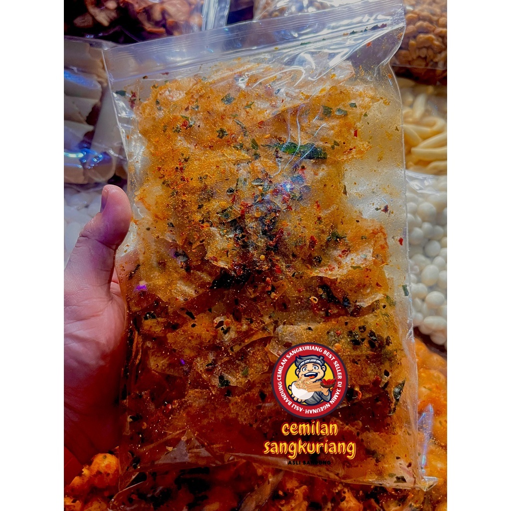 

Keripik Kaca / Beledag / Kripca 1/2kg 500gr Extra Daun Jeruk cikruh _AGEN SNACK