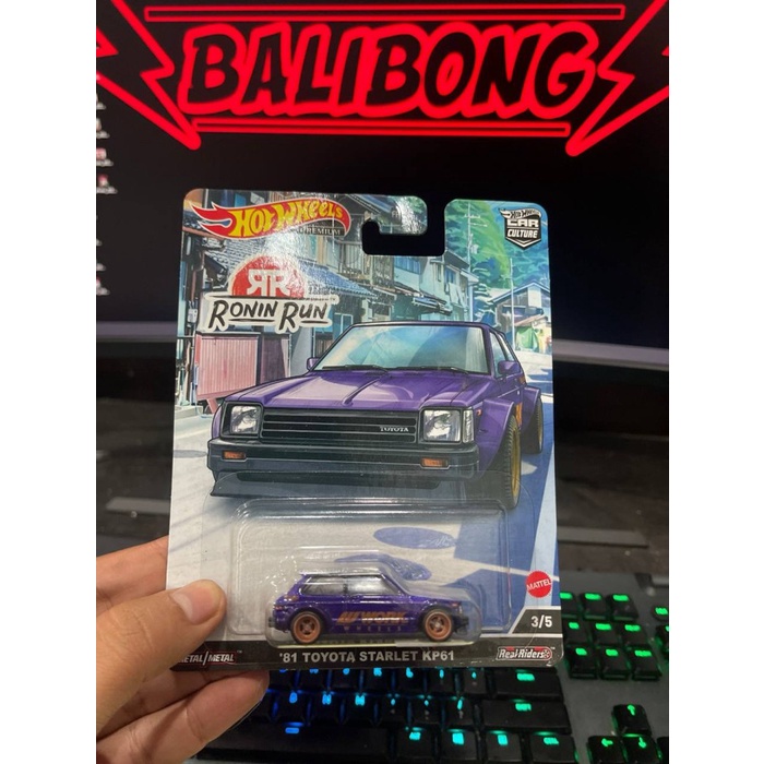 hw 81 toyota starlet kp61 purple ronin 2022