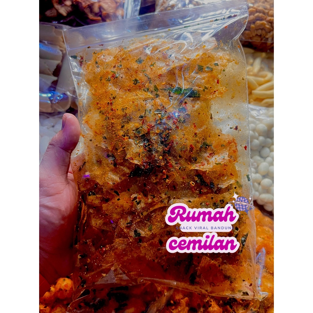 

Keripik Kaca / Beledag / Kripca 1/2kg 500gr Extra Daun Jeruk cikruh _ RUMAH CEMILAN