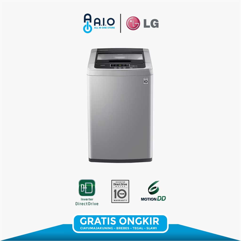 LG - MESIN CUCI 1 TABUNG / TOP LOADING - T2109VSPM