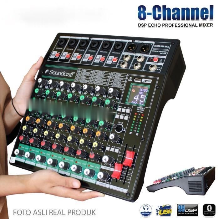Audio Mixer 8 Channel Pro