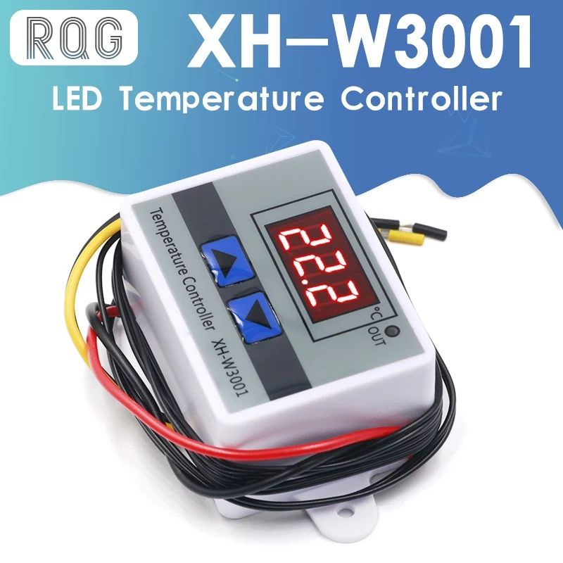 XH-W3001 XH W3001 220V DIGITAL TEMPERATURE CONTROLLER THERMOSTAT - OTOMATIS TETAS TELUR
