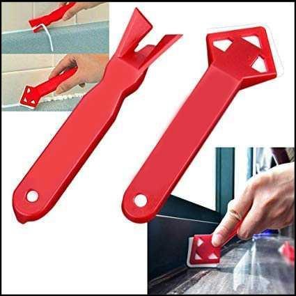 

2 in 1 Alat Pembersih Perapi Lem Silikon Sealant Tool Scraper