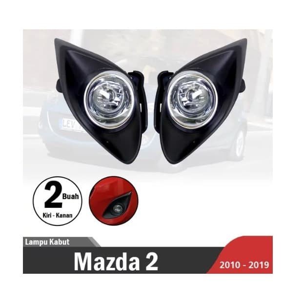 Foglamp Mazda 2 2010 Chrome