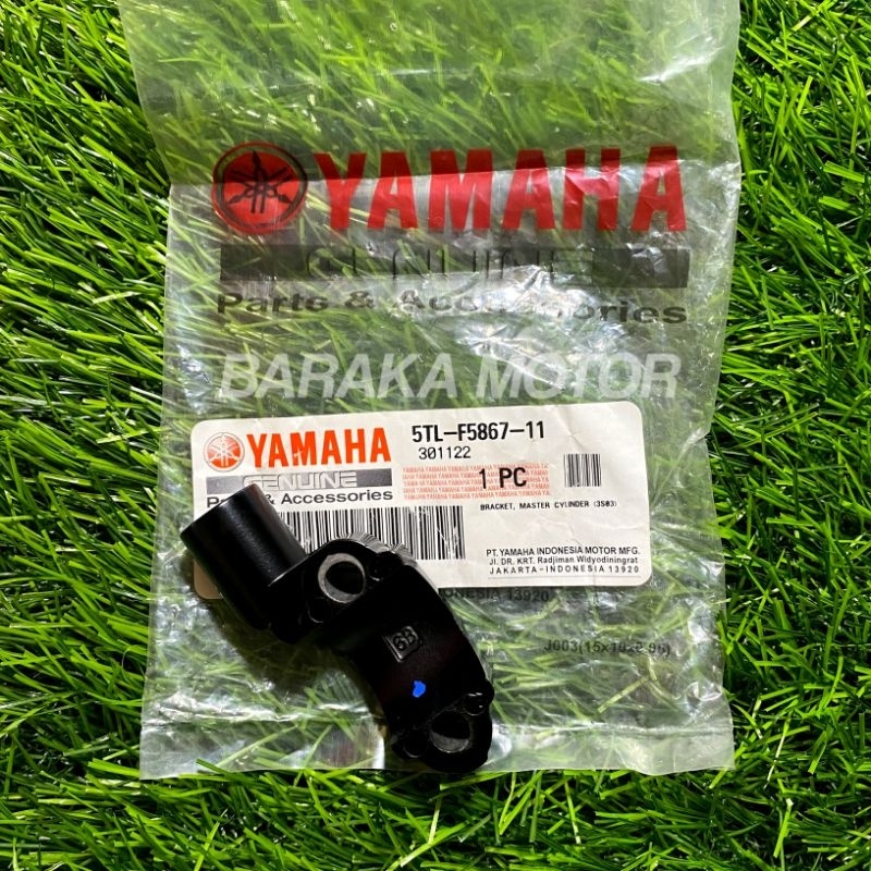 Dudukan Bracket Master Spion Kanan Hitam Mio Aerox 155 Lama & New Lexi Fino FI Xride X Ride 115 125 