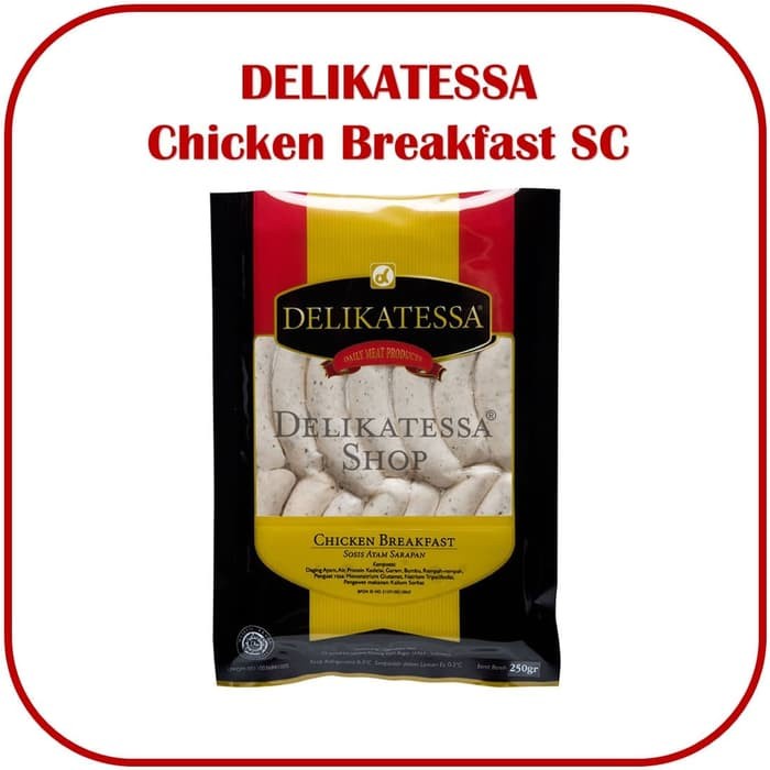 

Delikatessa Chicken Breakfast (SC) Sosis Sausage Ayam Sarapan Halal