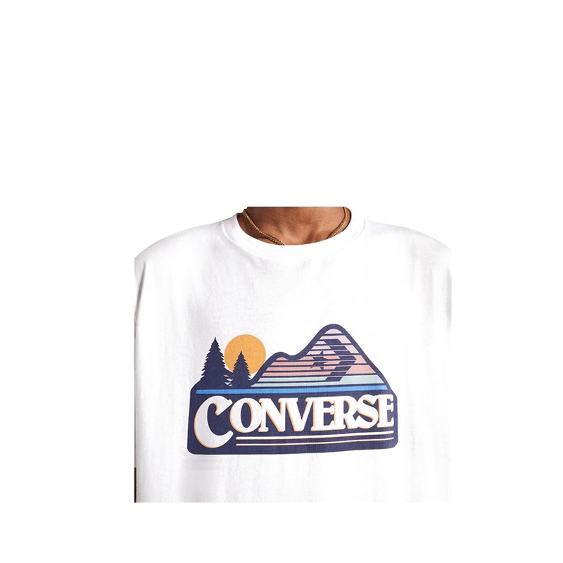 Converse CC Elevated Graphic Men's Tee - White