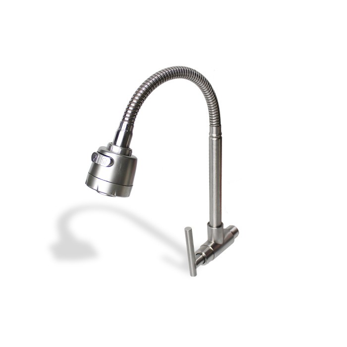 VNT Kran Cuci Piring Leher Angsa Flexible Stainless Keran Air Dapur