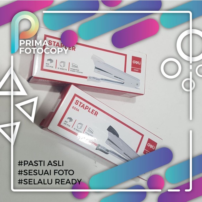 

Deli Stapless No.10 / Stapless Kecil Murah No. 10 / Hekter / Jegregkan