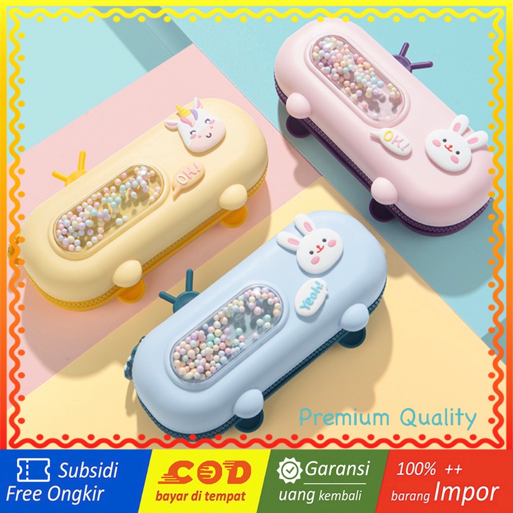 

TXS11 Korean Pen Pencil Case Tebal Waterproof Super Premium Quality - Stock Terbatas KTM