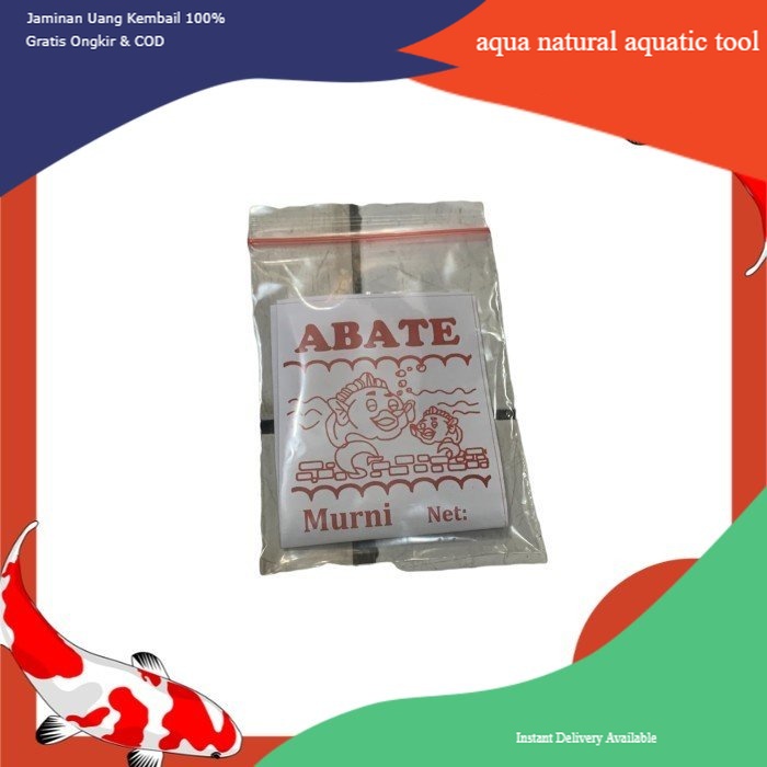 aquarium obat ikan hias koi koki ABATE 10 GR saset