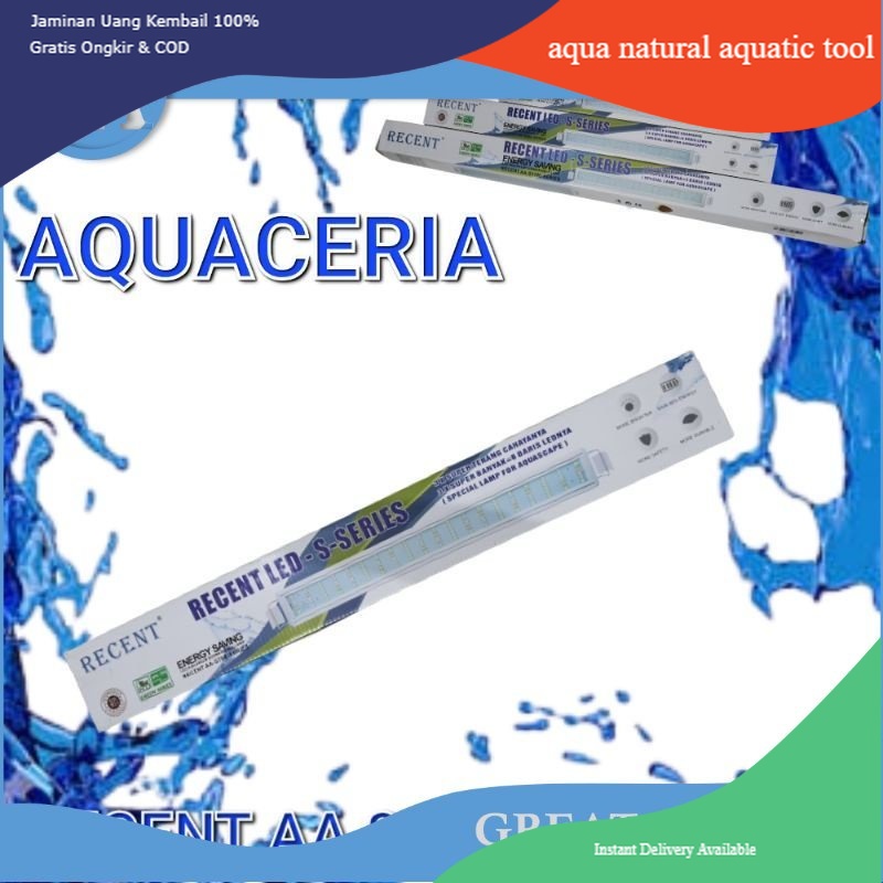 Lampu Gantung Aquarium RECENT S 800 SERIES LED RGWB 26 W