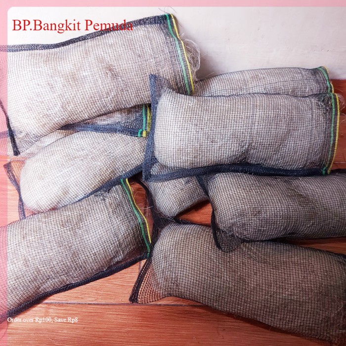 Promo jaring nelayan bekas media filter pengganti japmat murah meriah