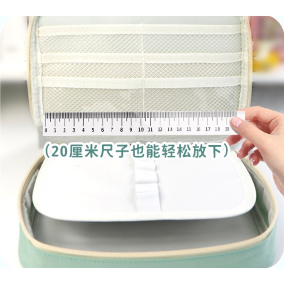 

ATH TXS26 Pen Pencil Case Kotak Tempat Pensil JUMBO YeScholar Macaron Color MKT