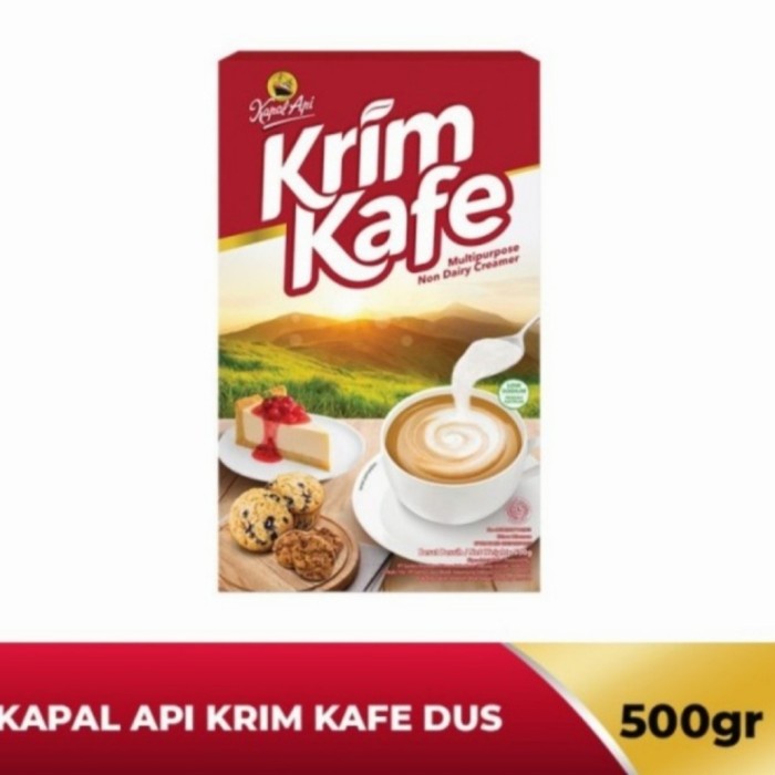 

[Big Sale] KAPAL API KRIM CAFE CREAMER 500 GRAM - KRIMER BUBUK