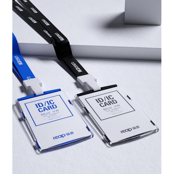 

Name Tag Id Card Cover REAP Name Tag ID Acrylic Model Vertical