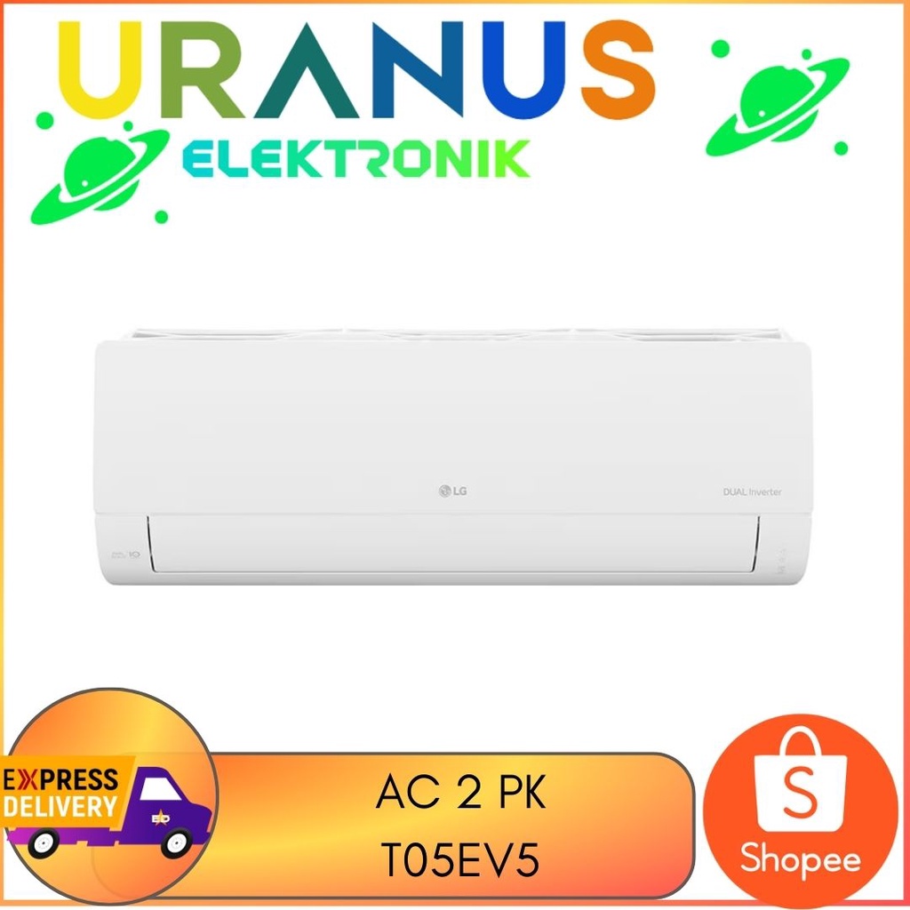 LG AC T05EV5 SMART INVERTER LG 0.5 PK DUAL COOL SPLIT 1/2 PK