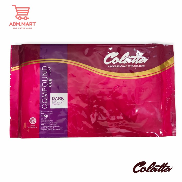 

[Big Sale] cokelat colatta dark compound 1kg