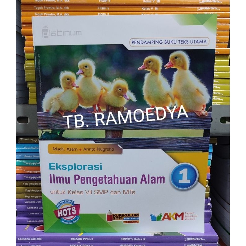 Buku IPA untuk SMP/MTs kelas VII Platinum
