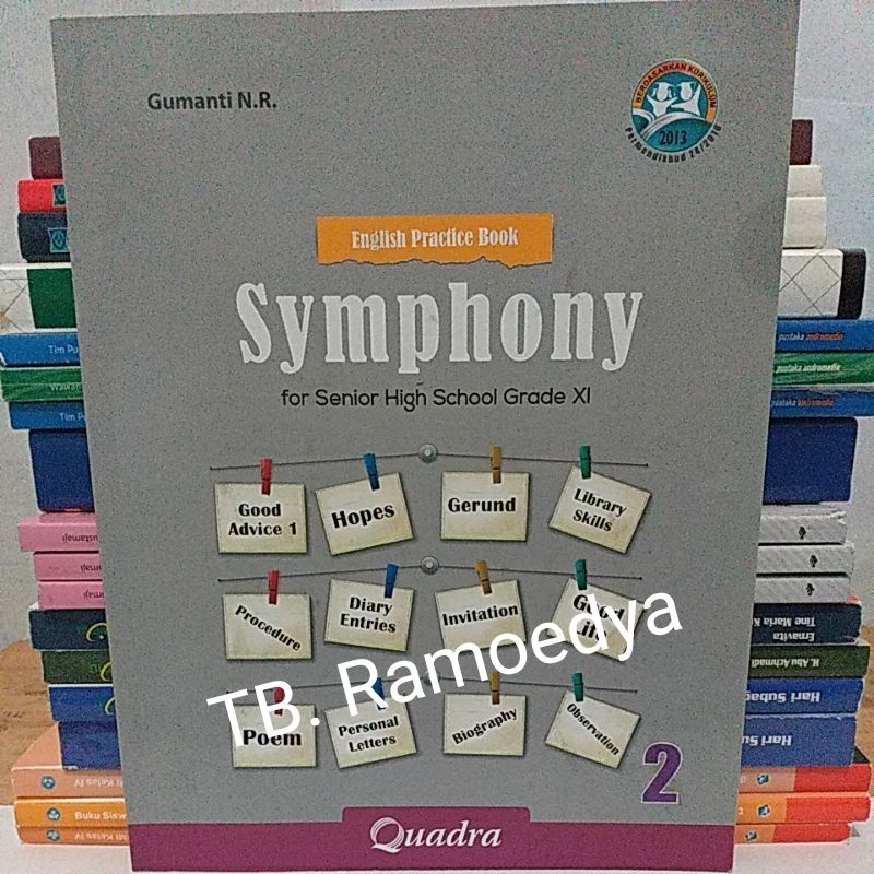 Buku PSM Symphony Untuk SMA kelas XI Quadra